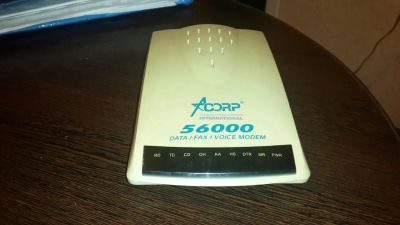 Лот: 7529515. Фото: 1. модем acorp-56emsf-2. Проводные модемы
