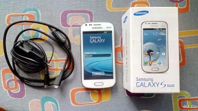 Лот: 10079539. Фото: 1. Смартфон Samsung Galaxy S Duos... Смартфоны