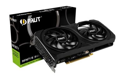 Лот: 25404673. Фото: 1. 8Gb Palit RTX 4060 Infinity 2... Видеокарты