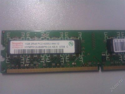 Лот: 1100762. Фото: 1. Модуль памяти Hynix 1 Гб DDR2-533... Оперативная память