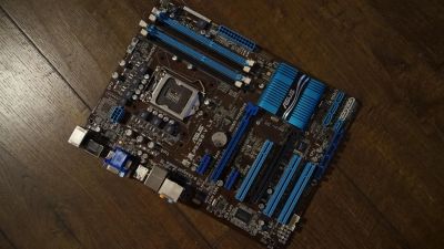 Лот: 4438794. Фото: 1. Материнская плата Asus P8Z68-V... Материнские платы