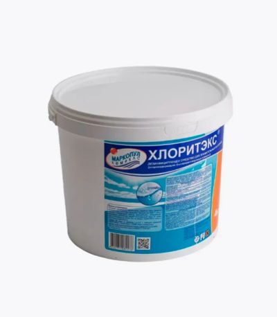 Лот: 25390593. Фото: 1. ХЛОРИТЭКС, 0,8кг банка (200г*4... Бассейны, аксессуары и комплектующие