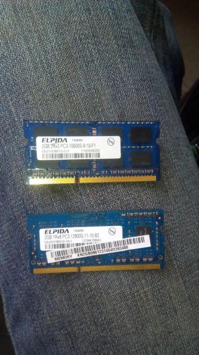 Лот: 7406258. Фото: 1. DDR 3 DDR3 для ноутбука 2gb. Оперативная память