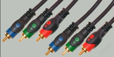 Лот: 1461027. Фото: 1. Кабель компонентный (3 RCA - 3... Провода, кабели