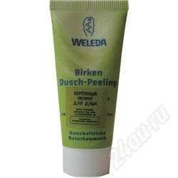 Лот: 913696. Фото: 1. Березовый пилинг для душа Weleda... Уход за телом