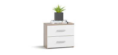 Лот: 24064840. Фото: 1. 2 тумбы LUX Сонома, Белый снег. Тумбы