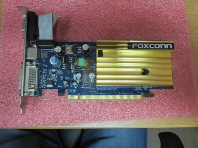 Лот: 10804896. Фото: 1. Видеокарта Foxconn Nvidia 7100... Видеокарты