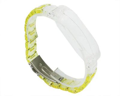 Лот: 20886270. Фото: 1. Ремешок Xiaomi Mi Band 5 PC clear... Смарт-часы, фитнес-браслеты, аксессуары
