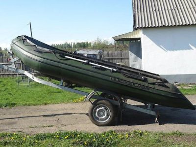 Лот: 10865720. Фото: 1. Лодка Quicksilver 380 мотор Evinrude... Лодки и катера