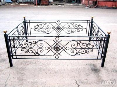 Лот: 9479195. Фото: 1. Оградка на кладбище №11. Ритуальные товары