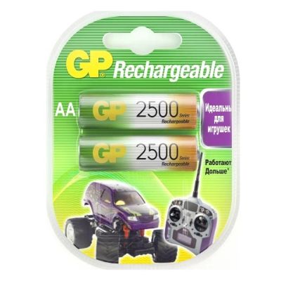 Лот: 17418284. Фото: 1. АКБ AA GP 2500mAh ULTIMATE BL2... Батарейки, аккумуляторы, элементы питания