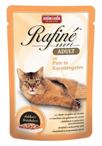 Лот: 11164026. Фото: 1. Паучи-коктейль Animonda Rafine... Корма