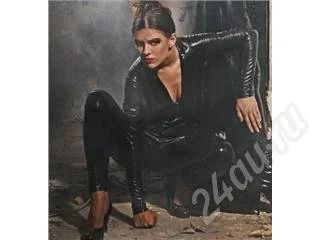 Лот: 514035. Фото: 1. Комбинезон обтягивающий винил... Комбинезоны