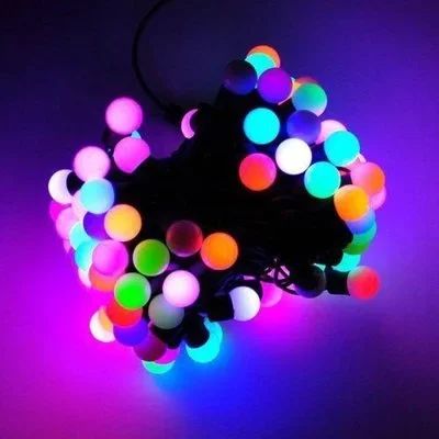 Лот: 18170366. Фото: 1. Гирлянда LED &quot;Шар&quot; 200шт... Гирлянды, шарики, новогодние аксессуары