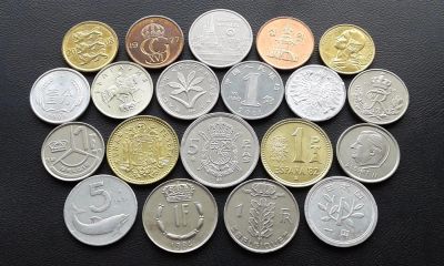 Лот: 11160436. Фото: 1. 20 иностранных монет - одним лотом... Азия