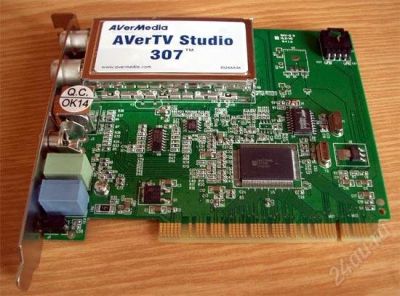 Лот: 1042943. Фото: 1. TV FM тюнер AVerTV 307 на боны... ТВ-тюнеры и карты захвата