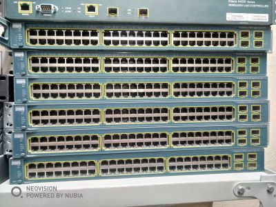 Лот: 12579130. Фото: 1. Коммутатор Cisco Catalyst WS-C3560-48PS-S. Коммутаторы