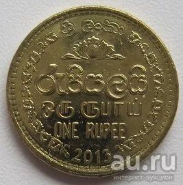 Лот: 13593447. Фото: 1. Шри-Ланка 1 рупия 2013. Азия