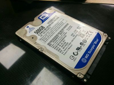 Лот: 4992978. Фото: 1. Жесткий Диск Western Digital WD5000BPVT... Жёсткие диски (HDD)