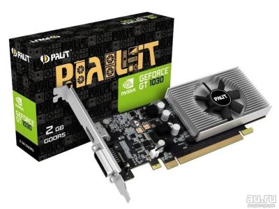 Лот: 12790713. Фото: 1. Видеокарта PCI-E 2Gb GeForce GT1030... Видеокарты