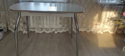 Лот: 20238063. Фото: 1. Стол кухонный раздвижной. Столы, стулья, обеденные группы