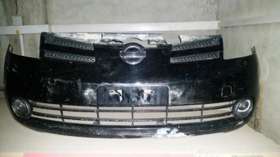 Лот: 8676491. Фото: 1. Nissan note e11 Бампер передний. Кузов