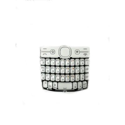 Лот: 25353100. Фото: 1. Клавиатура Nokia 205 Dual Белый. Клавиатуры для ноутбуков