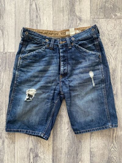 Лот: 25279787. Фото: 1. Шорты мужские джинсовые H&M. Брюки, джинсы, шорты