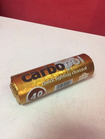 Лот: 12311936. Фото: 1. Уголь для кальяна Carbopol 40мм... Аксессуары и запчасти для кальянов