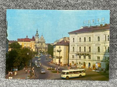 Лот: 25848004. Фото: 1. Потовая открытка СССР - Львов... Открытки, конверты