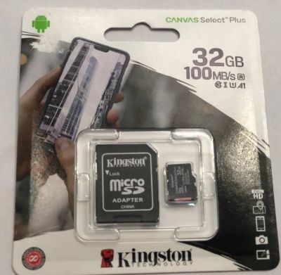 Лот: 20319234. Фото: 1. Карта памяти microSDHC 32 GB Kingston... Карты памяти