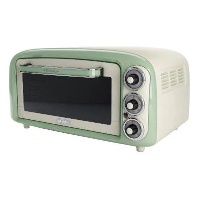 Лот: 24490096. Фото: 1. Мини-печь Ariete Vintage 979 Green. Микроволновки, мини-печи