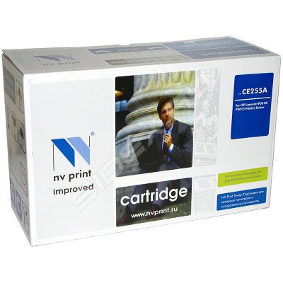 Лот: 6700100. Фото: 1. Картридж NV-Print CE255A для HP... Картриджи, расходные материалы