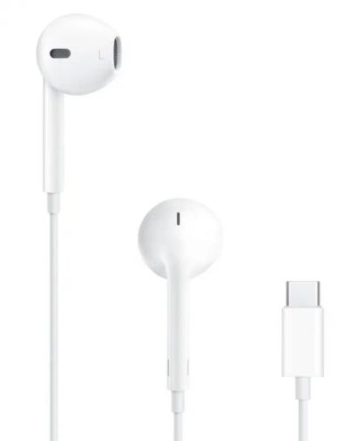 Лот: 21765531. Фото: 1. Apple EarPods with USB-C. Наушники, гарнитуры