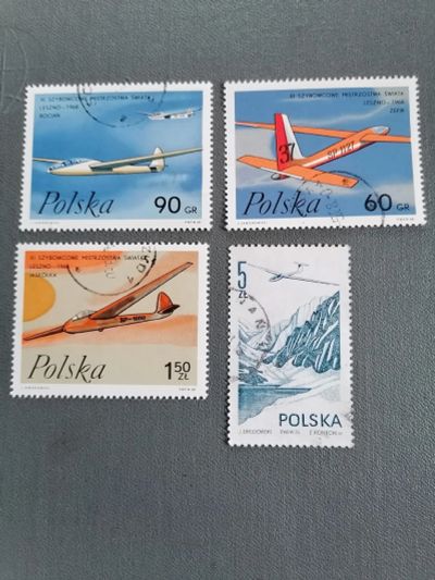 Лот: 23510640. Фото: 1. Авиация Польша. Марки