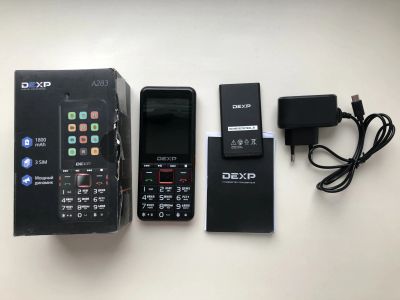 Лот: 23955474. Фото: 1. Неисправный телефон Dexp A283. Кнопочные мобильные телефоны