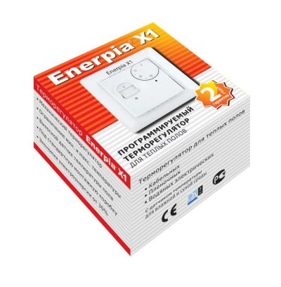 Лот: 4104993. Фото: 1. Терморегулятор Enerpia X1 (механический... Тёплый пол