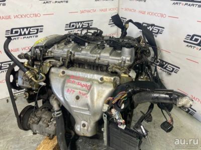 Лот: 18213604. Фото: 1. Двигатель Mazda Premacy CP8W FP-DE... Двигатель и элементы двигателя