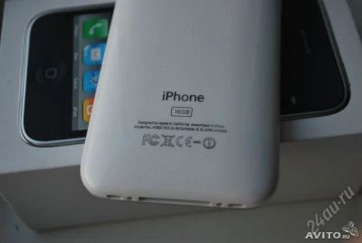Лот: 2936527. Фото: 1. Apple iPhone 3GS 16GB белый, симфри... Смартфоны