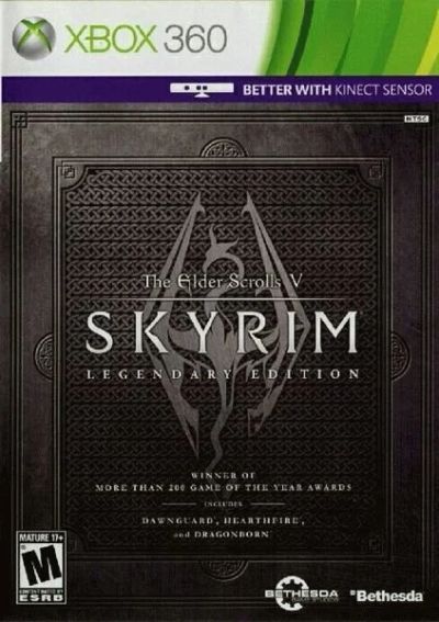 Лот: 13346377. Фото: 1. Elder Scrolls V: Skyrim [Xbox... Игры для консолей