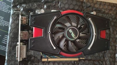 Лот: 15053300. Фото: 1. Видеокарта Asus AMD Radeon HD6670... Видеокарты