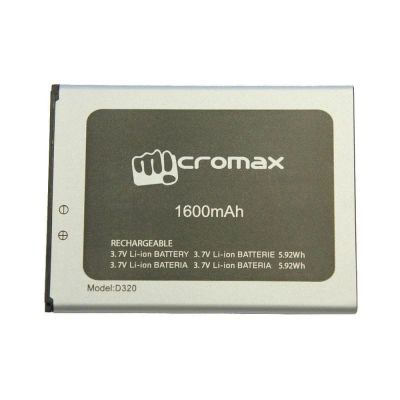 Лот: 21520287. Фото: 1. Аккумулятор Micromax D320. Аккумуляторы