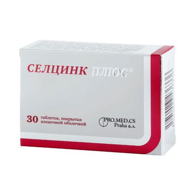 Лот: 23987683. Фото: 1. Селцинк Плюс таб. №30. Народная медицина, БАДы