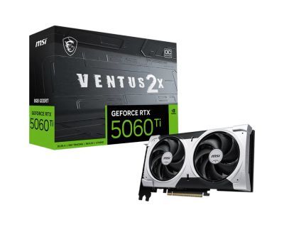 Лот: 25705631. Фото: 1. 8Gb Msi RTX­­ 5060 Ti Ventus 2X... Видеокарты