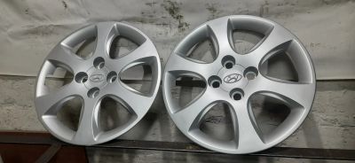 Лот: 21085408. Фото: 1. Колпаки Hyundai Solaris R15 оригинал... Колпаки