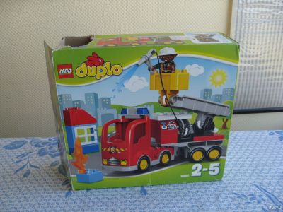 Лот: 14539475. Фото: 1. Lego Duplo Лего Дупло 10592 Пожарная... Конструкторы