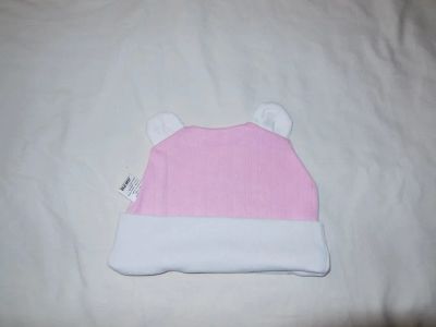Лот: 3329568. Фото: 1. шапка с ушками р-р 6-12 мес. розовый... Головные уборы