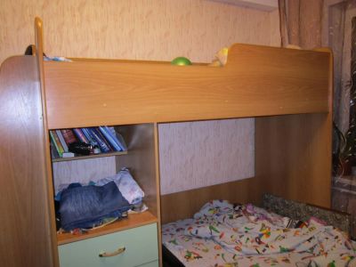 Лот: 5310795. Фото: 1. Кровать-чердак. Детские кровати и кроватки