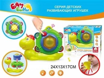 Лот: 11425868. Фото: 1. Игрушка развив. Улитка в кор... Музыкальные
