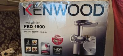 Лот: 16250361. Фото: 1. Электрическая мясорубка Kenwood... Кухонная